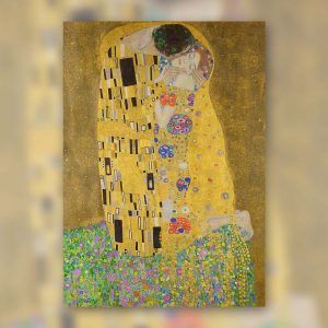 El beso de Klimt - Póster rígido