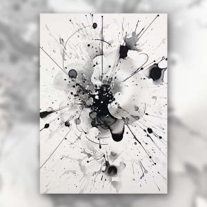 Mancha de tinta - Póster rígido