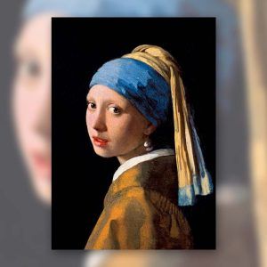 La joven de la perla - Póster rígido