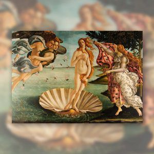Nacimiento de Venus Botticelli póster rígido