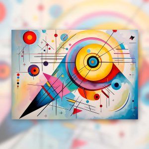 Inspiración Kandinsky - Póster rígido original
